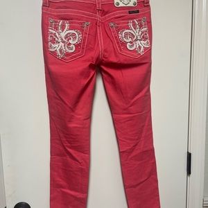Miss me coral pink jeans